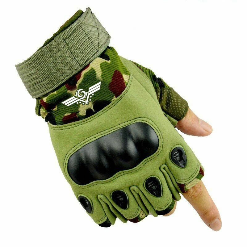 Outdoor Tactical Fingerless Gloves Military Army Half Finger Gloves For Shooting New Design Swat Tactical Gloves