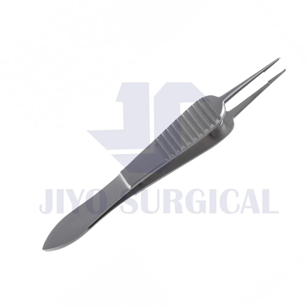 Hot Sale Top of our Production Titanium New Tying Forceps Extra Delicate angled Reusable ophthalmic instrument