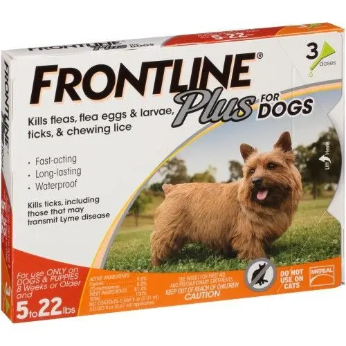 Frontline Plus Flea and Tick Treatment Dog Treatment Products