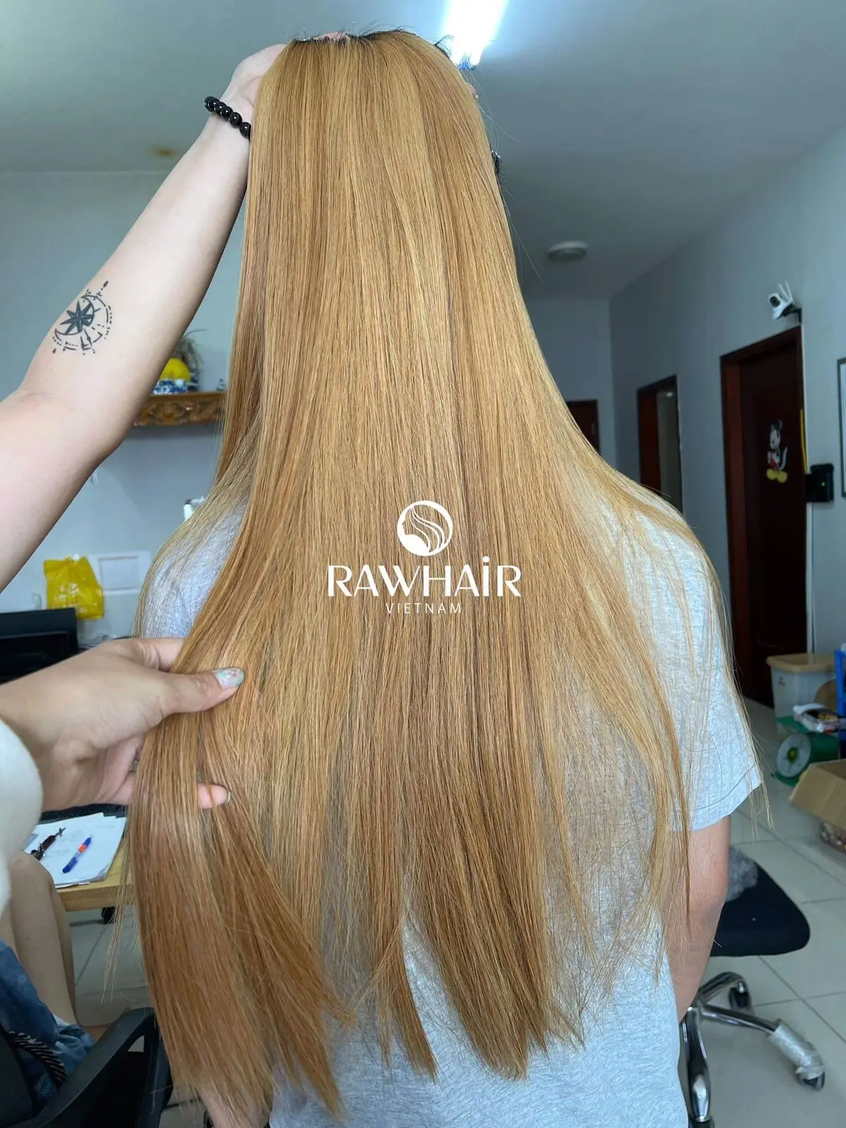 Высококачественные супер двойные волосы прямого цвета #10 для наращивания волос от лучшего поставщика из Вьетнама