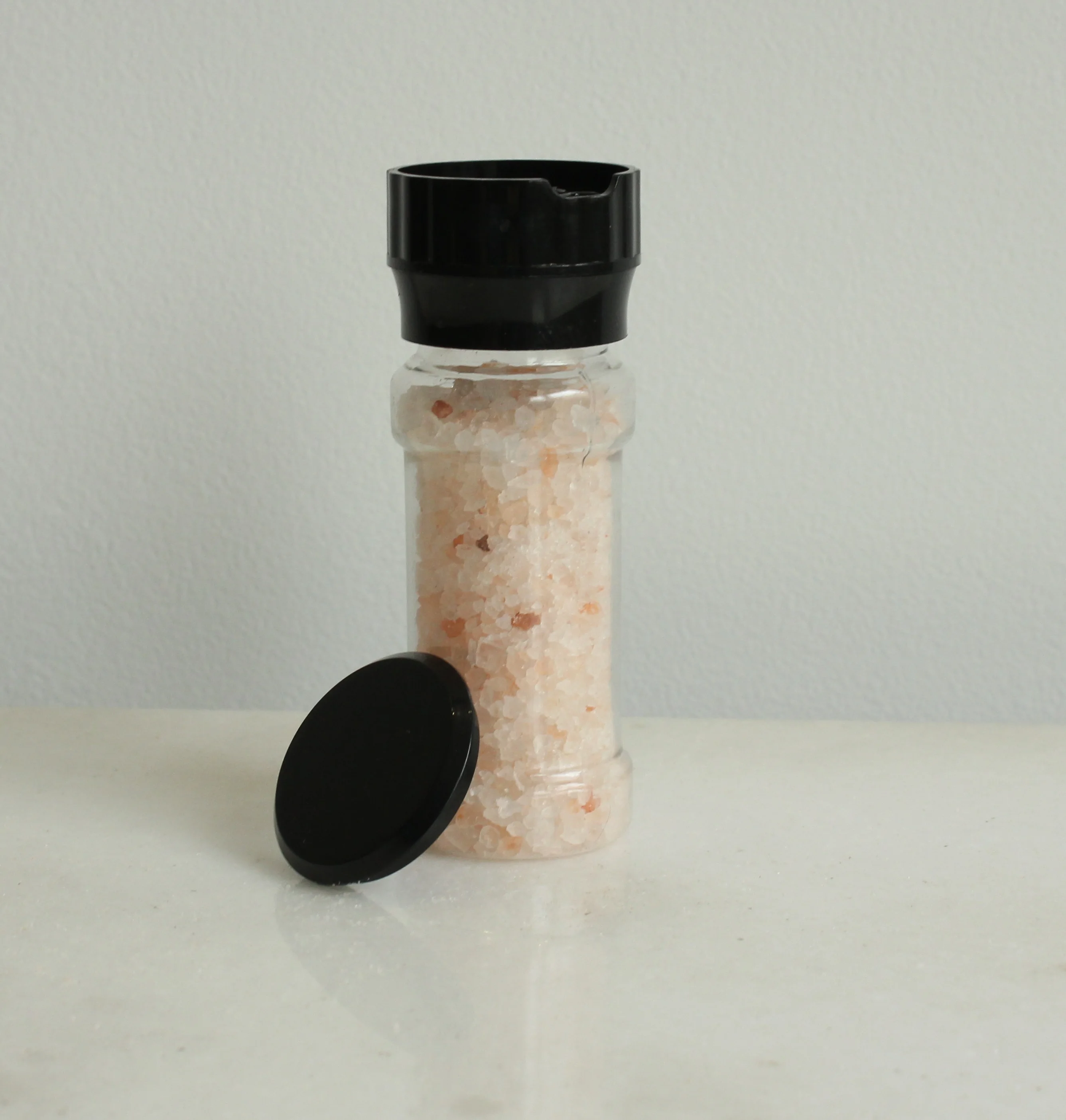 Himalayan Pink Rock Salt 2mm-5mm Light Pink Color Salt Grinder - Packaging 100g PET Grinder Bottles in Bulk