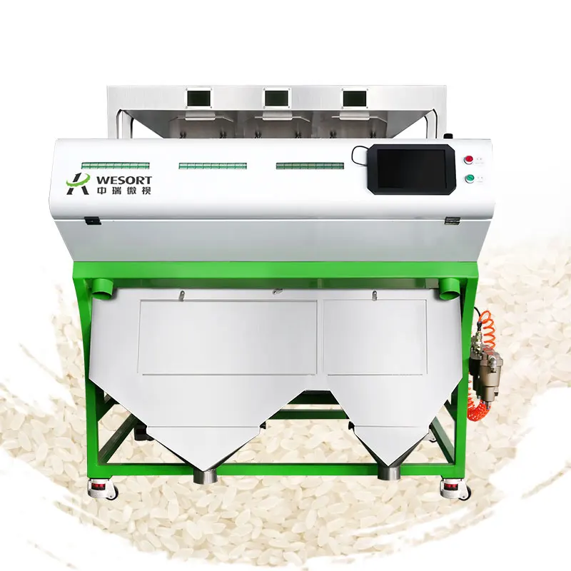 Multifunctional color sorter  For rice coffee seed nut ore plastic Sorter ccd rice color sorter
