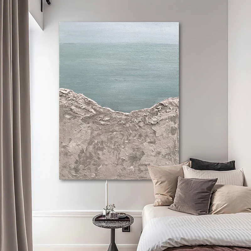 Абстрактная Современная Настенная живопись на заказ китайская оригинальная ручная роспись холсте масляная настенное украшение для отеля и дома