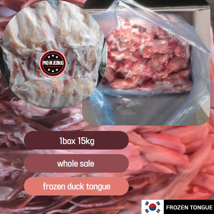 
whole duck frozen duck neck tongue made in korea fresh part frozen 
