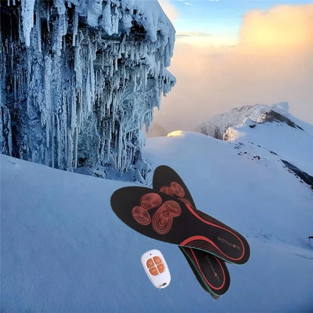 
Factory price WarmLove Wireless Remote Control Heated Insoles 