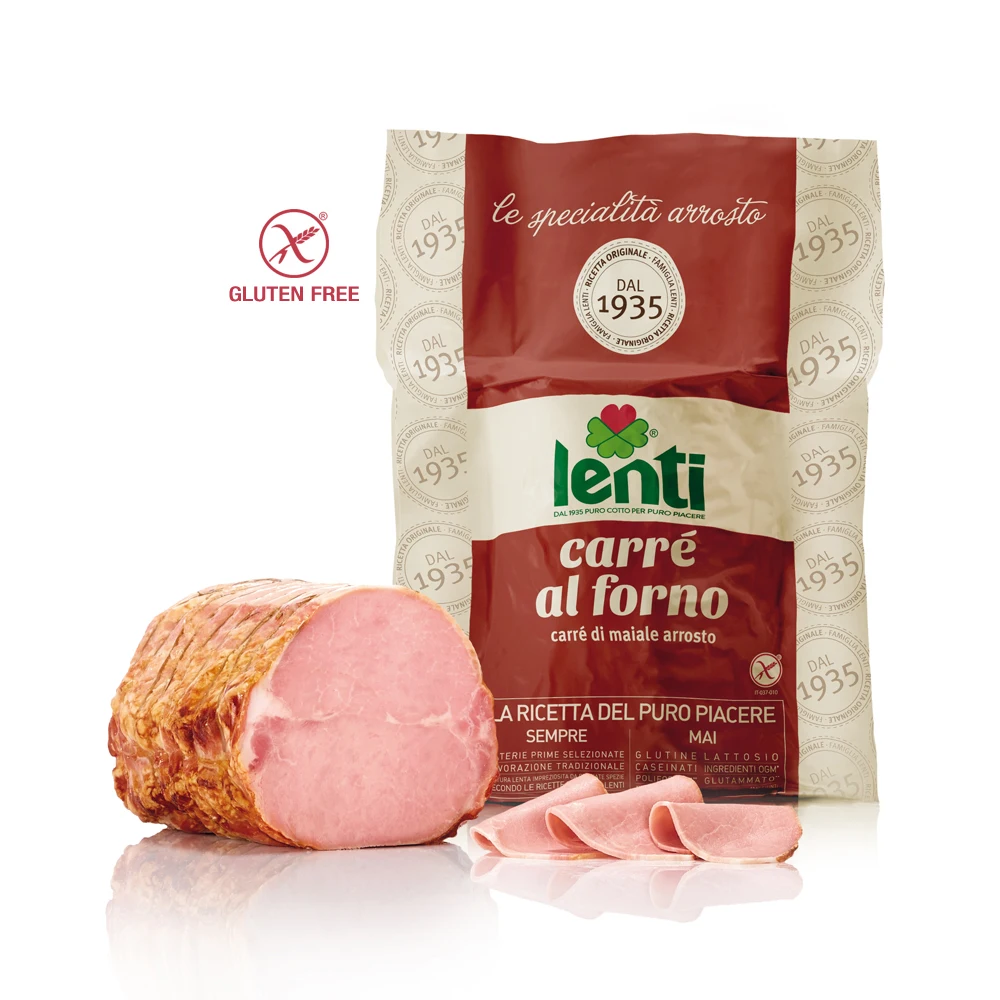 Pork loin with herbs oven roasted Carre 2-3 kg LENTI Made in Italy
