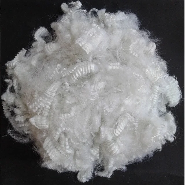 10D HS 100% Polyester Staple Fiber A grade Vikohasan Manufacturer and synthetic fiber and GRS recycled polyester fibre