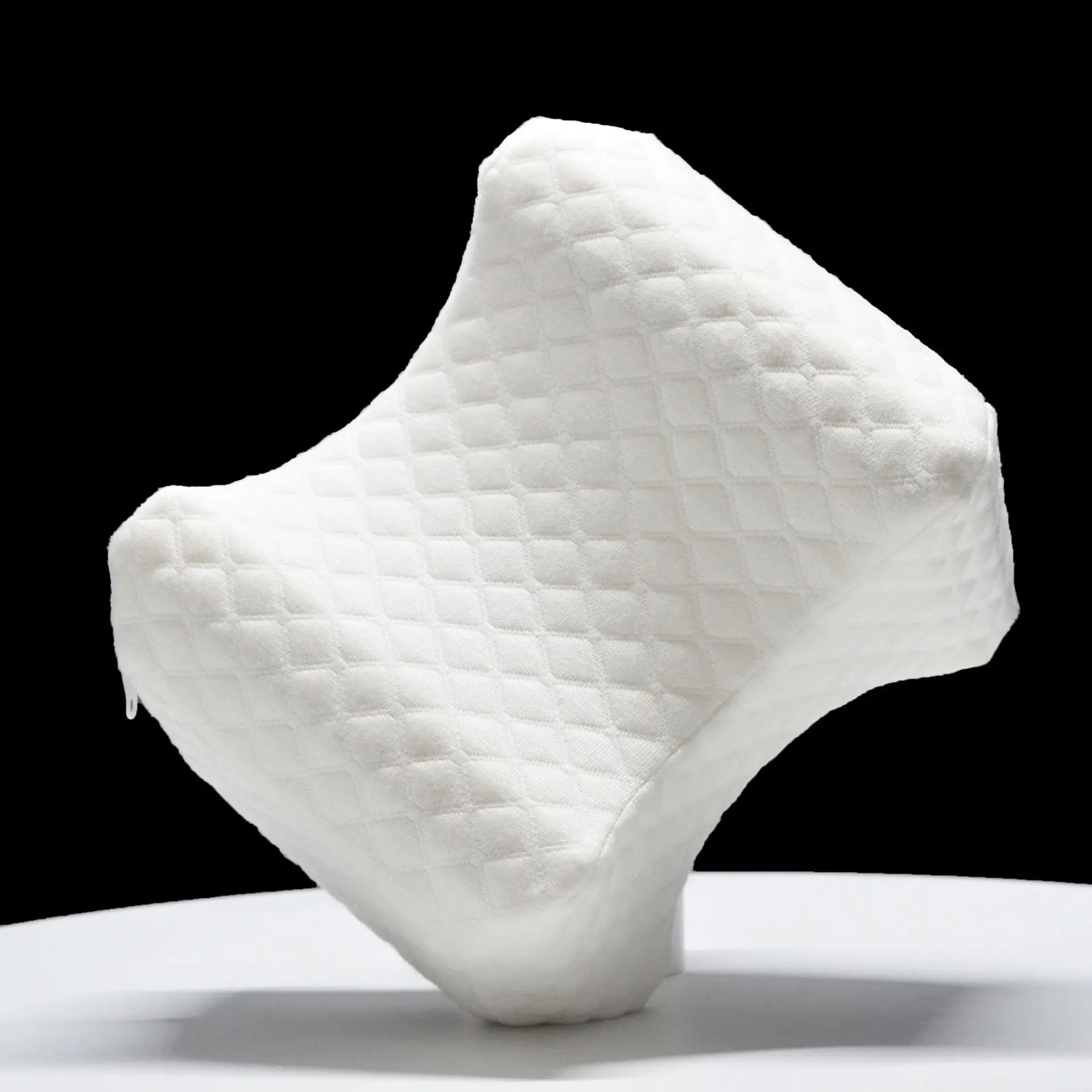 Memory Foam Home Side Sleeper Pillow Knee Leg Pillow Orthopedic Knee Pillow For Sciatica Relief With Soft Removable Cover Fabric