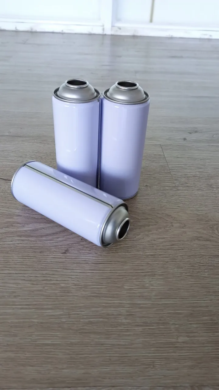 Exported Metal Packaging Aerosol Cans For Industrial Purpose Paint Cans In Cylinder Shape With 4 To 6 Colors