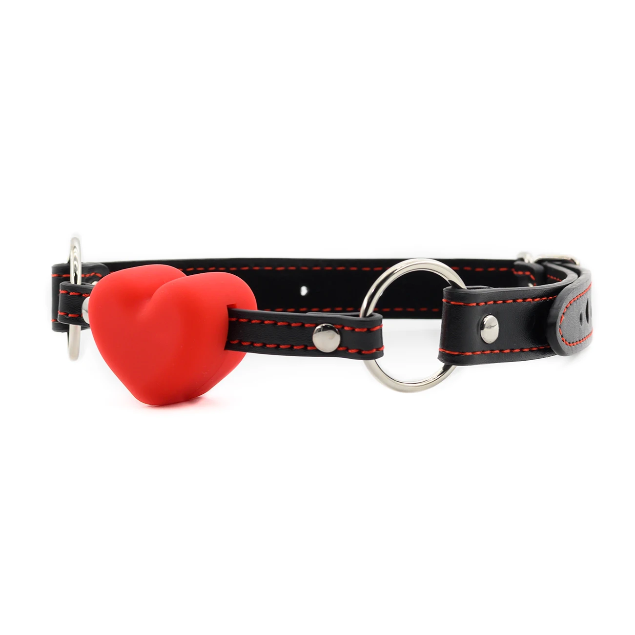 Kinky Valentine Silicone Heart Gag