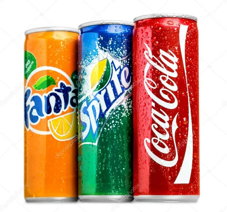 Soft Drinks- Coca Cola/ Diet Coke/ Sprite/ Fanta/ Pepsi