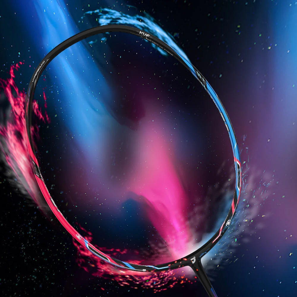 JNICE ELASTIC FORCE 9000 4U HIGH PERFORMANCE OFFENSIVE BADMINTON RACKET