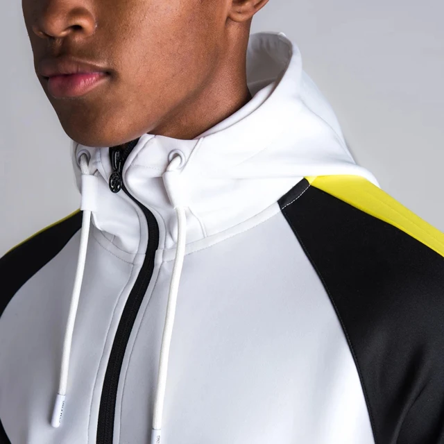  Мужская повседневная одежда из 2 предметов толстовка на молнии и спортивные брюки костюм для бега