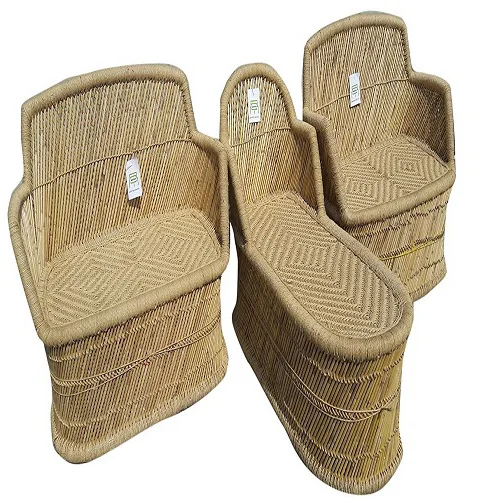 2024 Luxury Modern Living Room Sofas Couch Sun Lounger Rattan Bamboo Restaurant Poolside Garden sets
