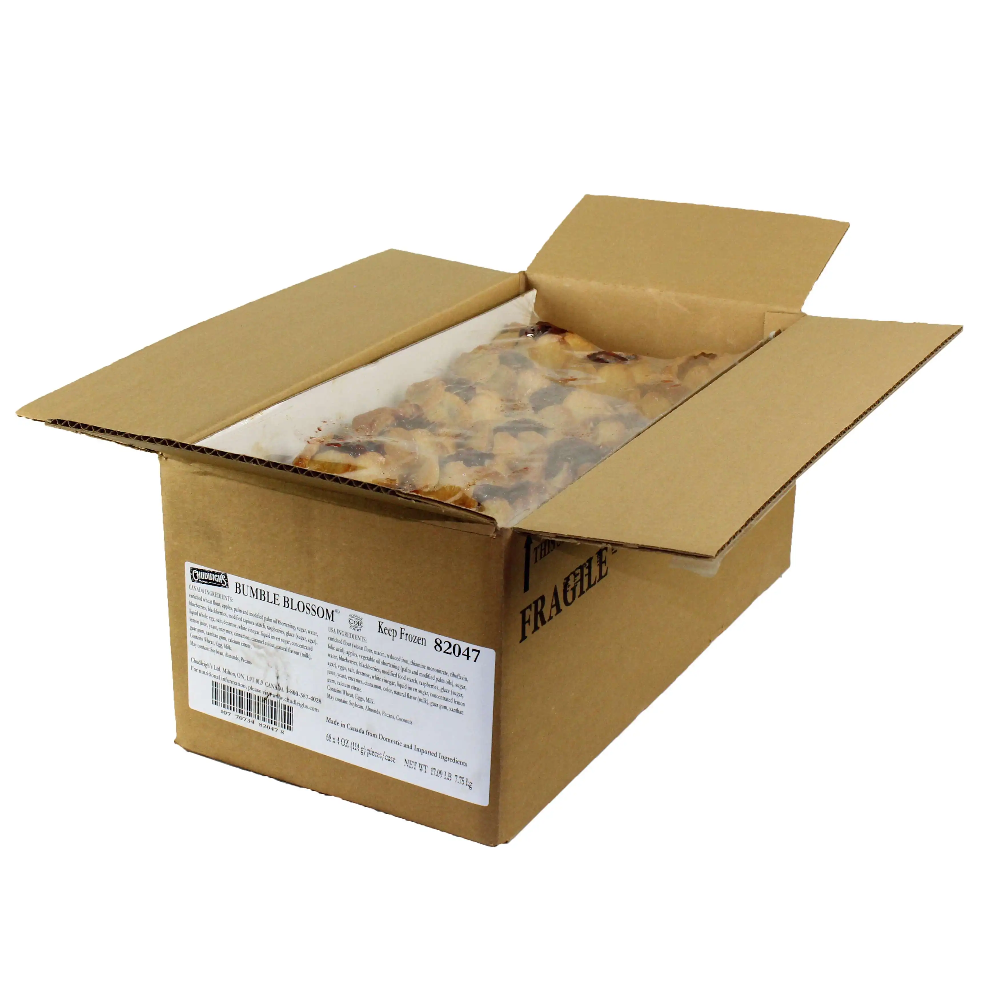  Смешанные ягоды Бамбл пирог отдельные части 4 унции-68 в коробке