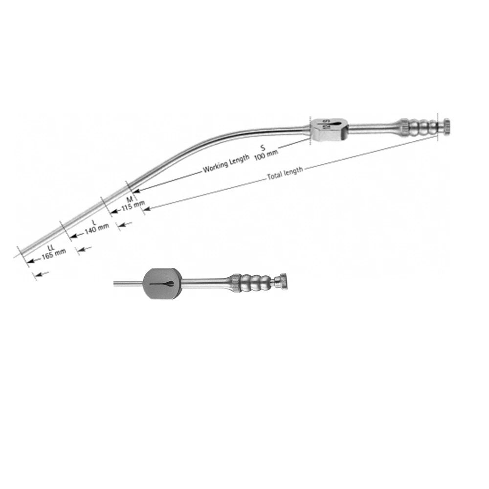 Suction Tube Fukushima Style W Tapered Teardrop Control