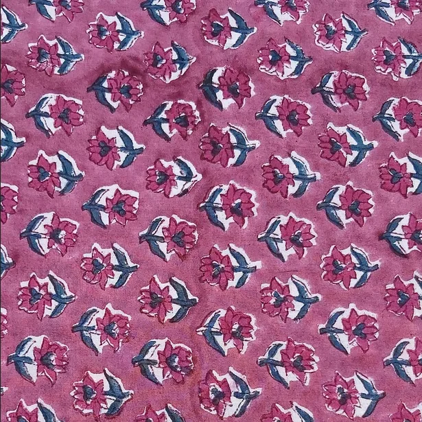 Wholesale Handmade Floral Printed 100% Soft Cotton Women Nighty Summer Wear Textile Apparel Multi Purpose Loose Running Fabric