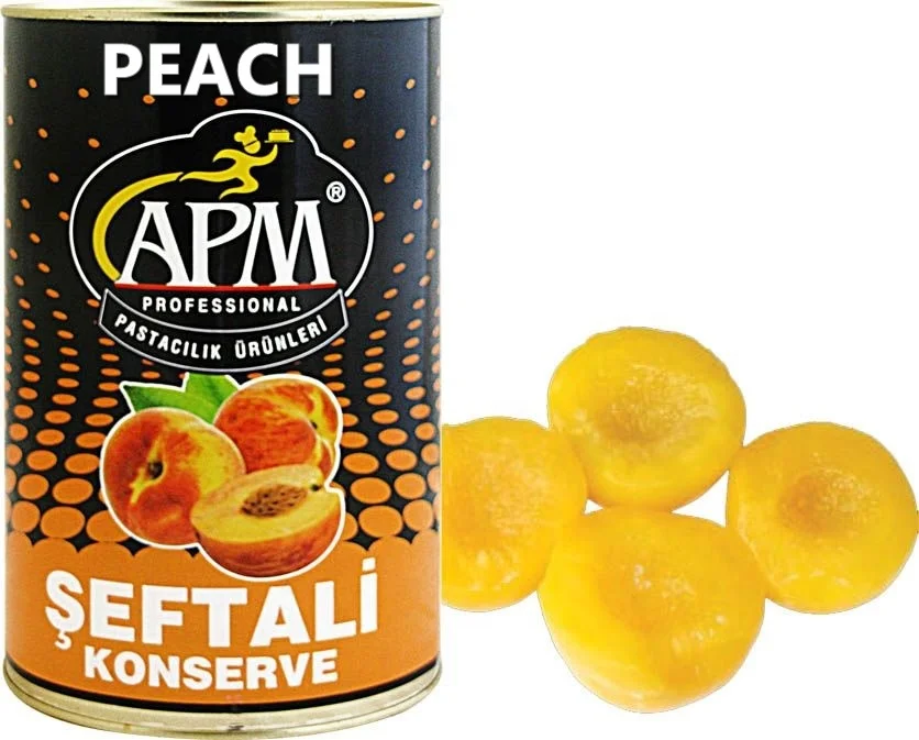 APM Canned, Preserved Peach For Food Related Sectors And Industries Like Pastry, Confectionery And Others