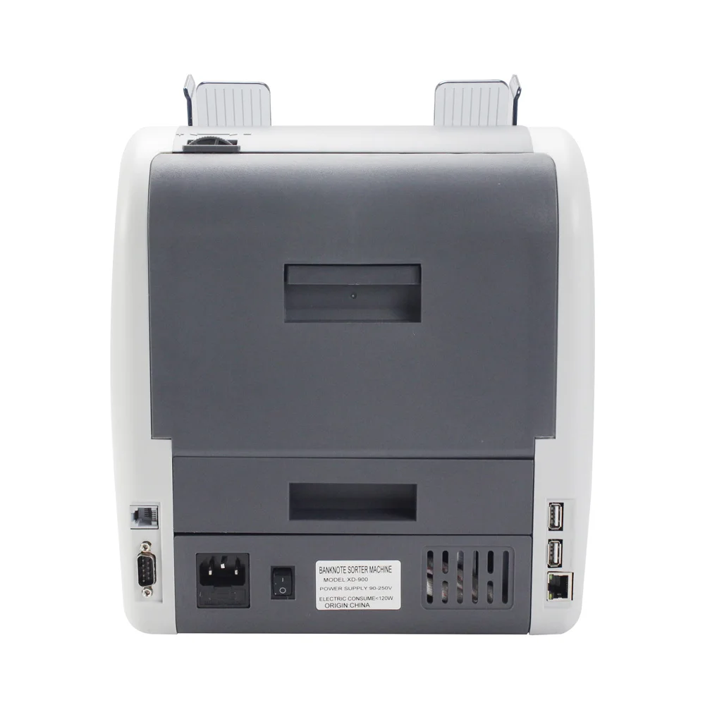 2 Pockets CIS  Value Bill Counter And Sorter Mixed Denomination Lebanon/Qatar/AFN billnotes/ Money Counting Machine