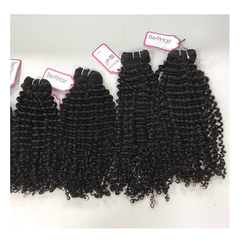 WHOLESALE Deep Curly Original Raw Burmese Wave Hair Natural Virgin Hair Extensions from Vietnam