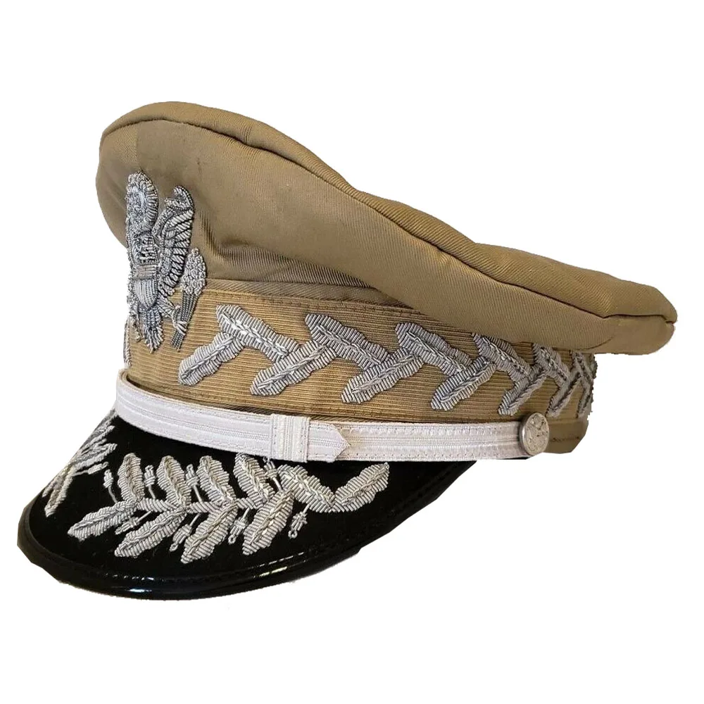 WW2 Douglas MacArthur General Officers Visor Hat Cap