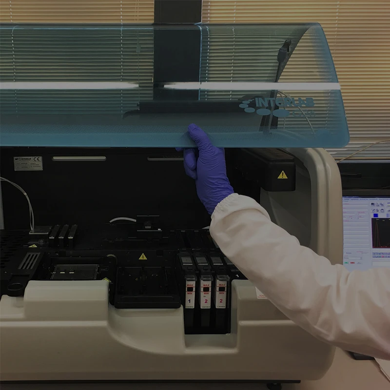 Easyfix Interlab G26 Gel Electrophoresis Machine Laboratory Fully Automated Agarose Gel Device Analyzer And Reagents Kit Rack