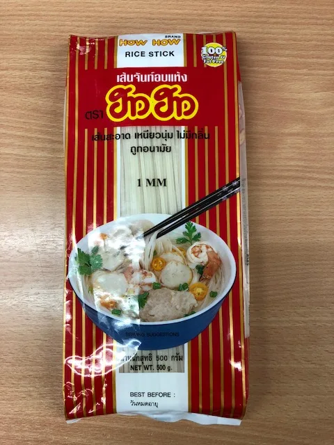 Лидер продаж сухие пакеты для рисовых лапшек как рисовые палочки 1 мм 3 5 и 10 из Таиланда