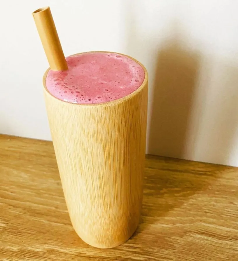 Bamboo Cups 100% Natural Eco Friendly Bamboo Cup Straws Coconut Bowl Dinnerware Set Customized Logo Bamboo Fiber Coffee Cup