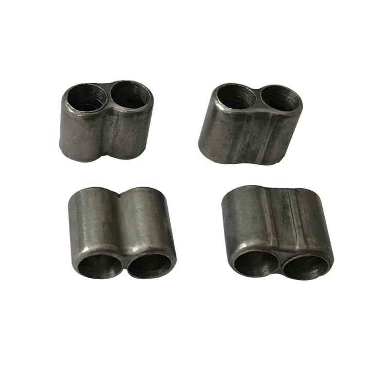 High quality steel bicycle/bike double cable holder/cable stopper