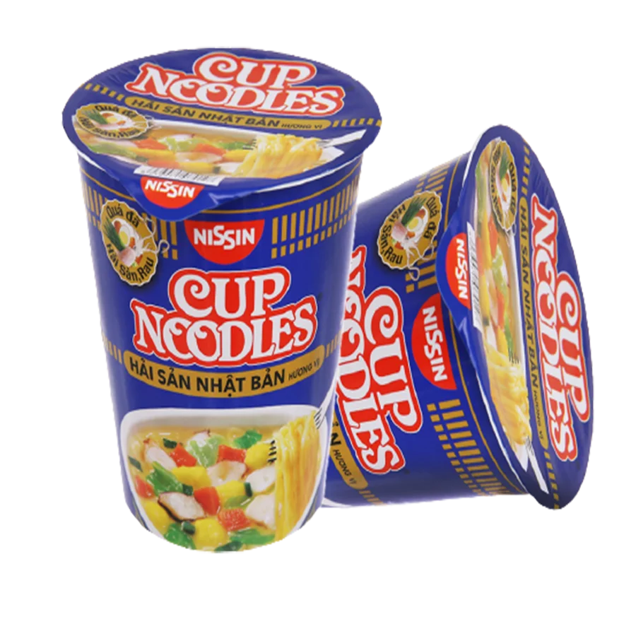 Nissin японская морепродукты мгновенная чашка лапша 67 г