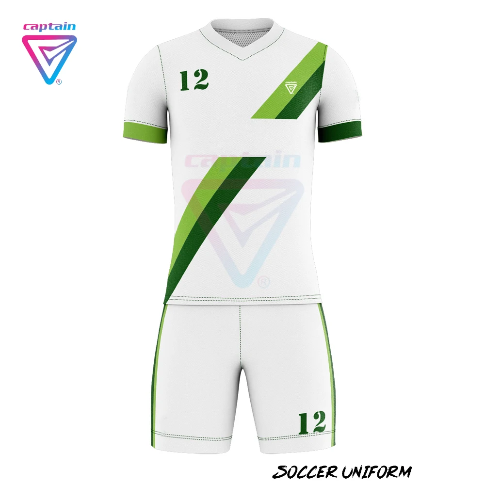  2020 2021 новая простая Спортивная сублимационная форма для футбольной команды с индивидуальным принтом