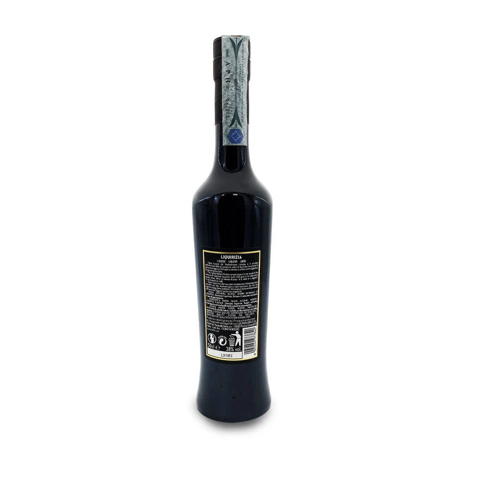 Premium Quality Italian Liquorice Natural Liqueur Liquirizia Lucano 50cl