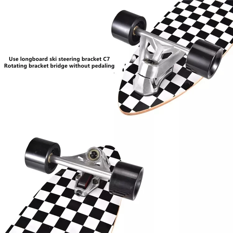 Hot Sell Cruiser Skateboard surf skate 7 Ply Maple CX7 Land surfboard Cruiser