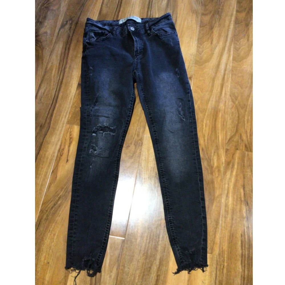 Britt Utility in Black Thermal Denim - Best fit for women insulated durable denim for warmth function durability with pockets