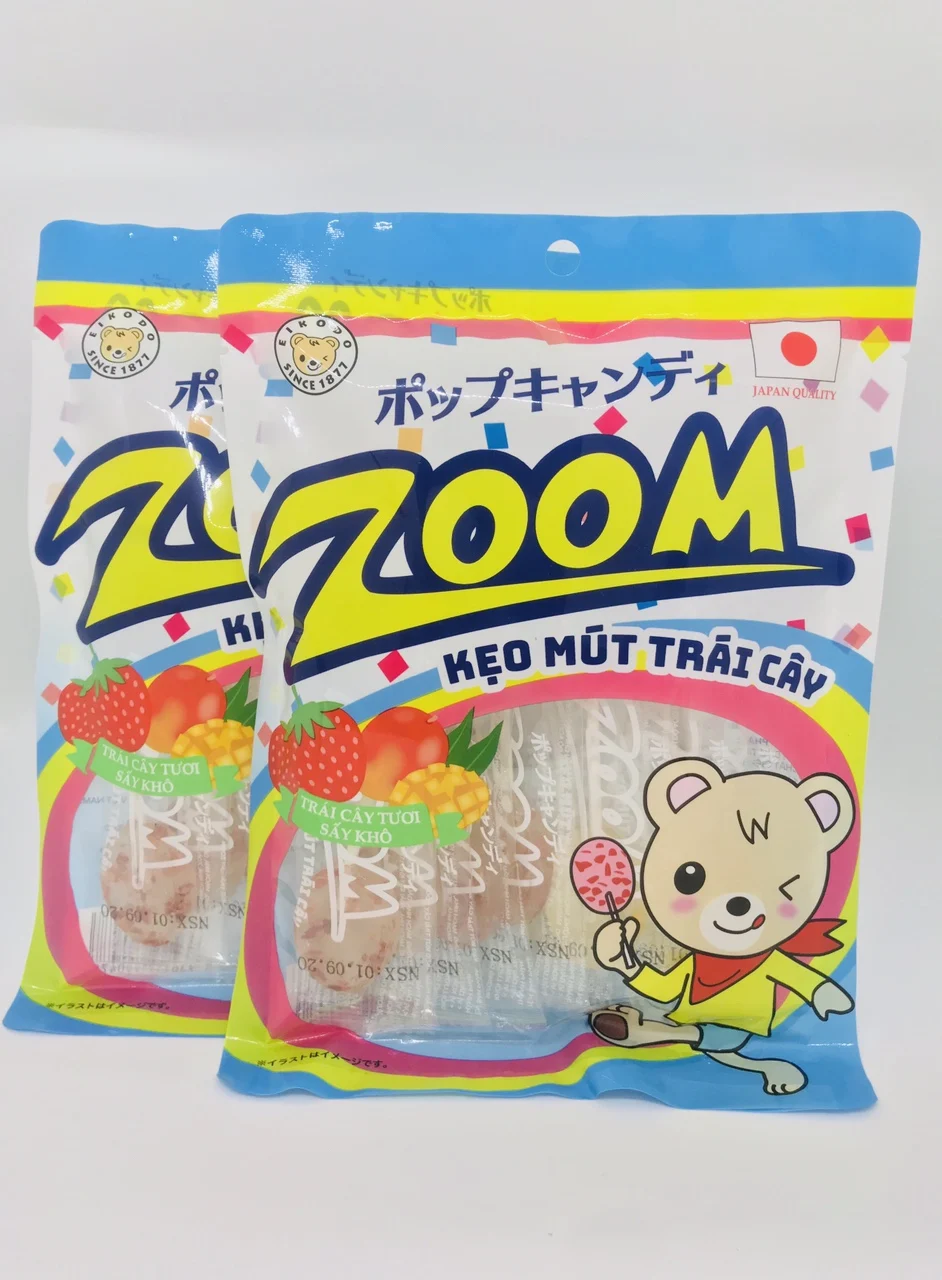  Фруктовый леденец с сушеной клубникой и манго-японское качество