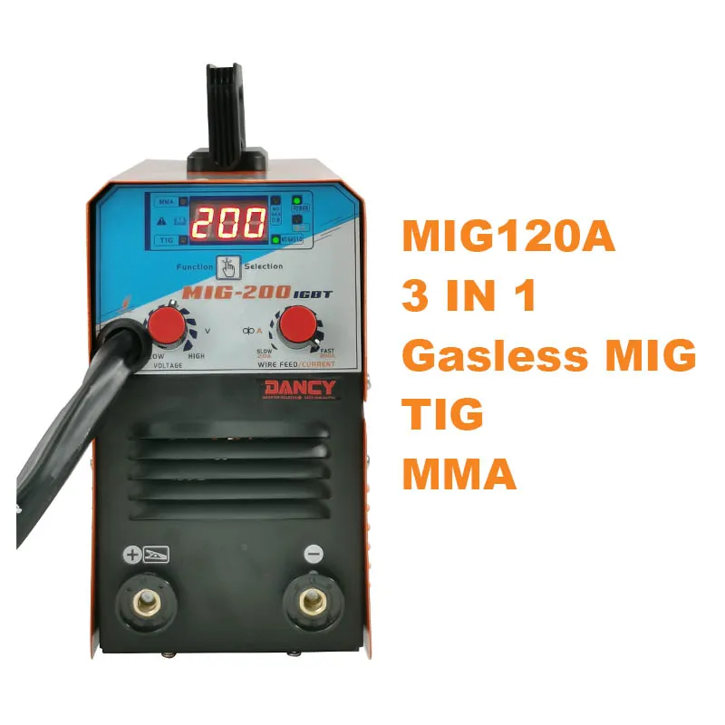 MIG TIG MMA 3 в 1 бесстеклянная сварочная полуавтоматическая сварочная машина машины las mig кг катушка проволоки