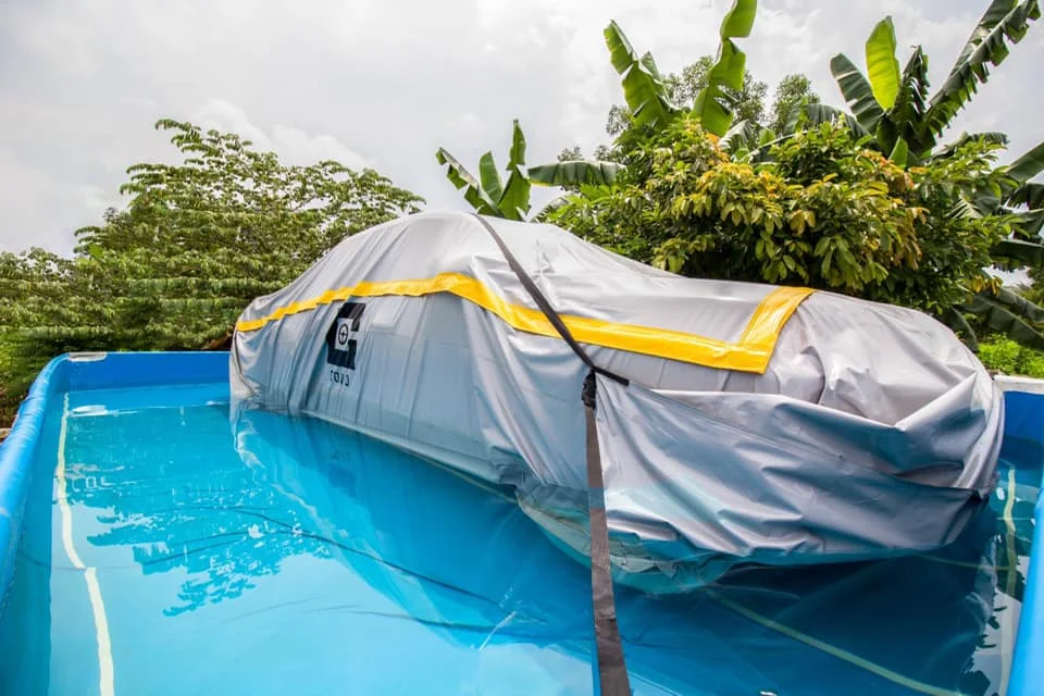 Высококачественная Автомобильная крышка на 360 градусов, термостойкая, огнестойкая, водонепроницаемая, прожекторная, сверхпрочная Автомобильная защита, автомобильные аксессуары для хранения