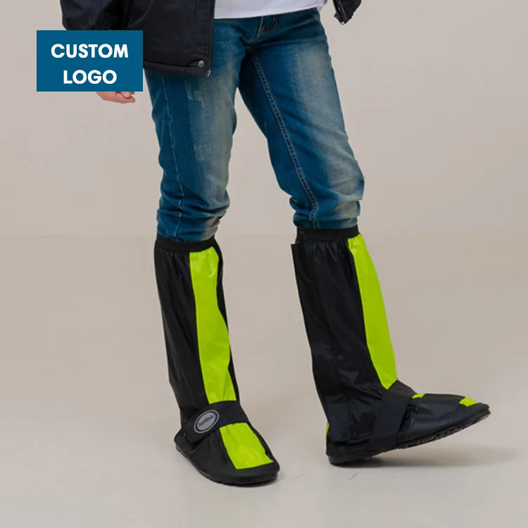 OEM easy carry elastic band barrel mouth anti slip cover rain boots