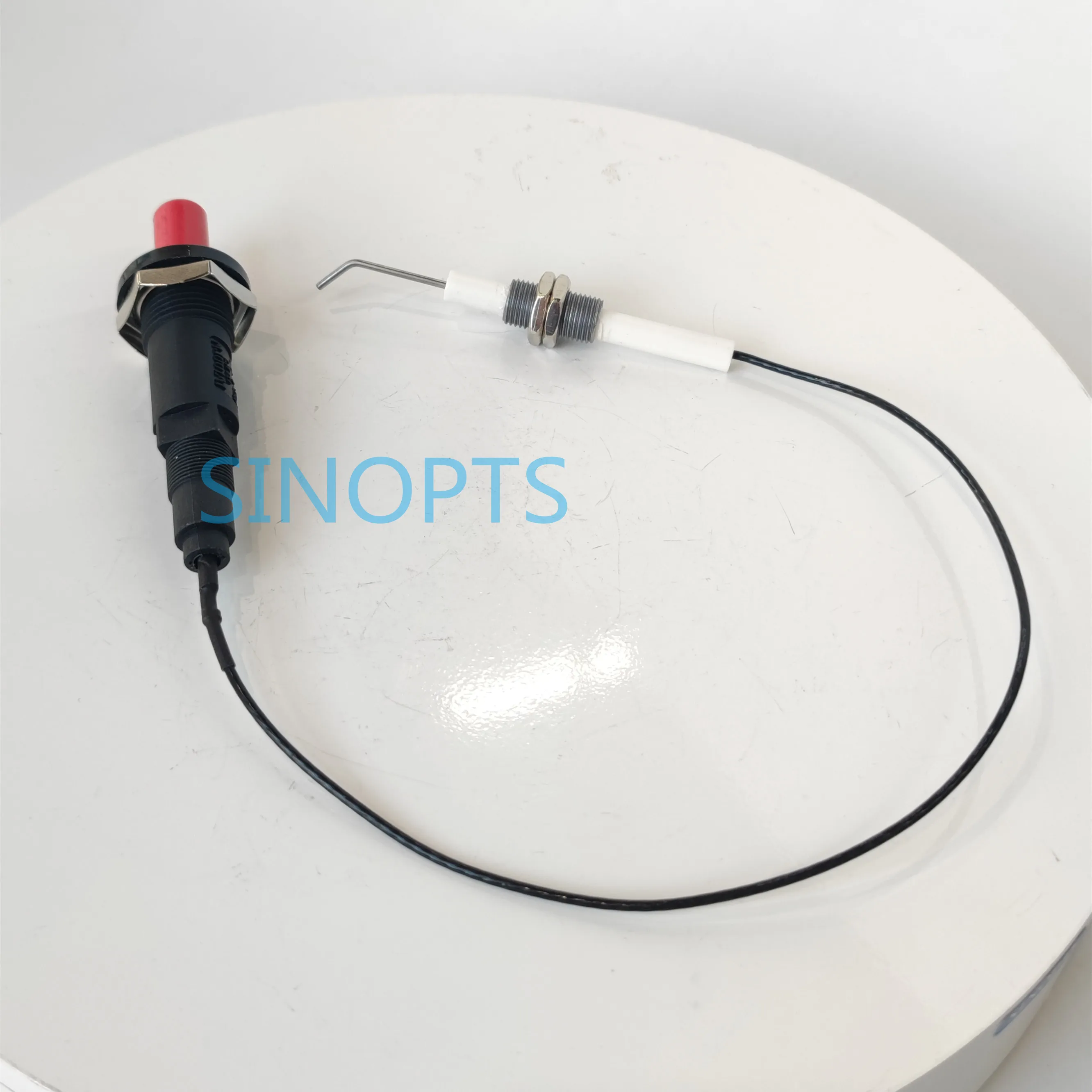 Пьезоэлектрический воспламенитель с универсальным резьбовым зажиганием изогнутая игла Свеча зажигания