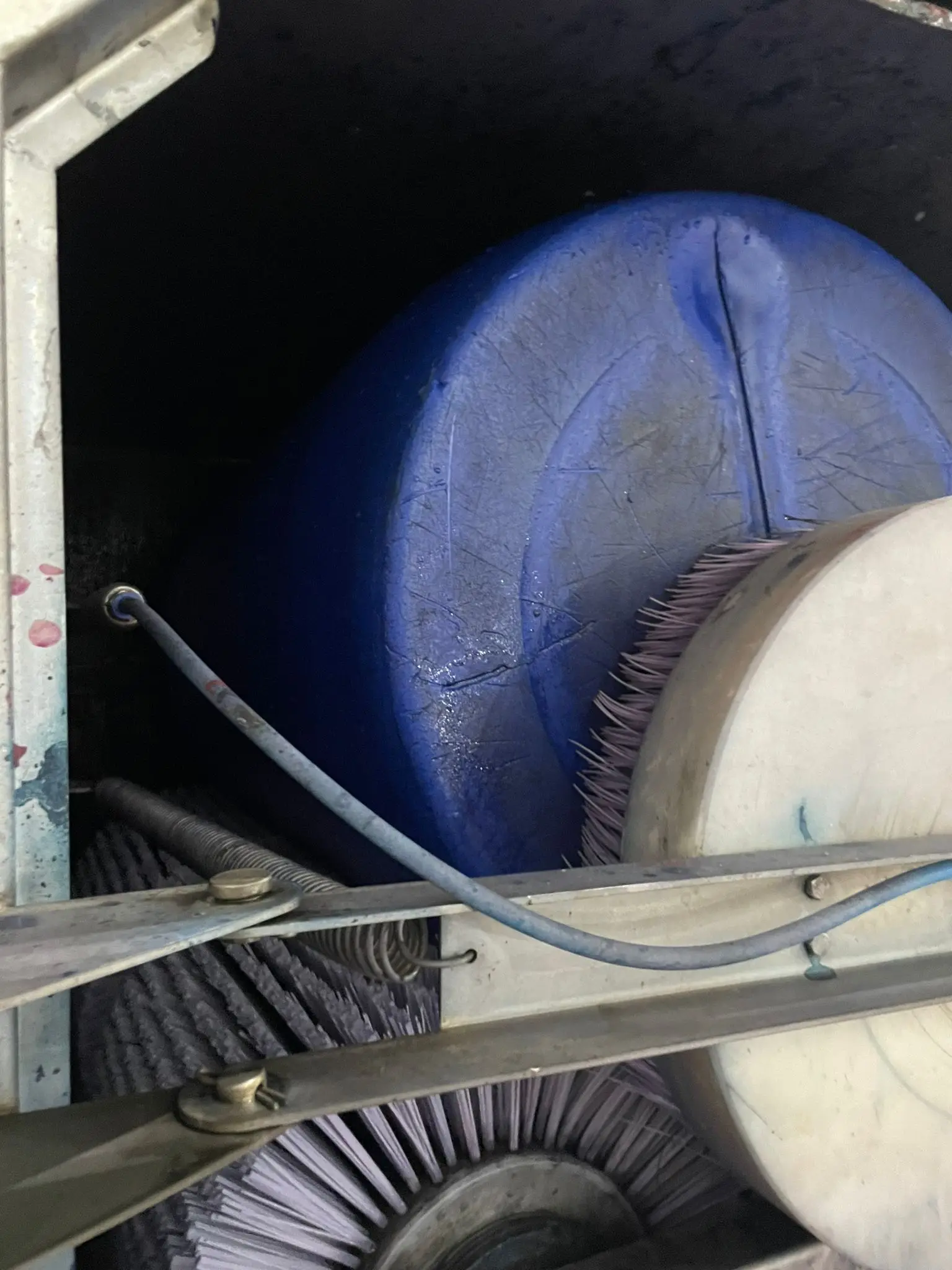 Dye Kitchen Drum Barrel Washing Machine 304 Stainless Steel 2 Years  Warranty