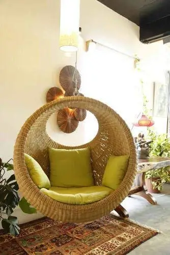 
Rattan Bird Nest Swing Natural Egg Swing, Hanging Swing Chair, Egg Swing 