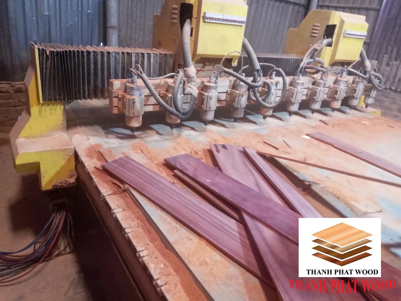High Quality Pine Wood Flooring Board From Viet Nam Export to EU US UK Japan Korea