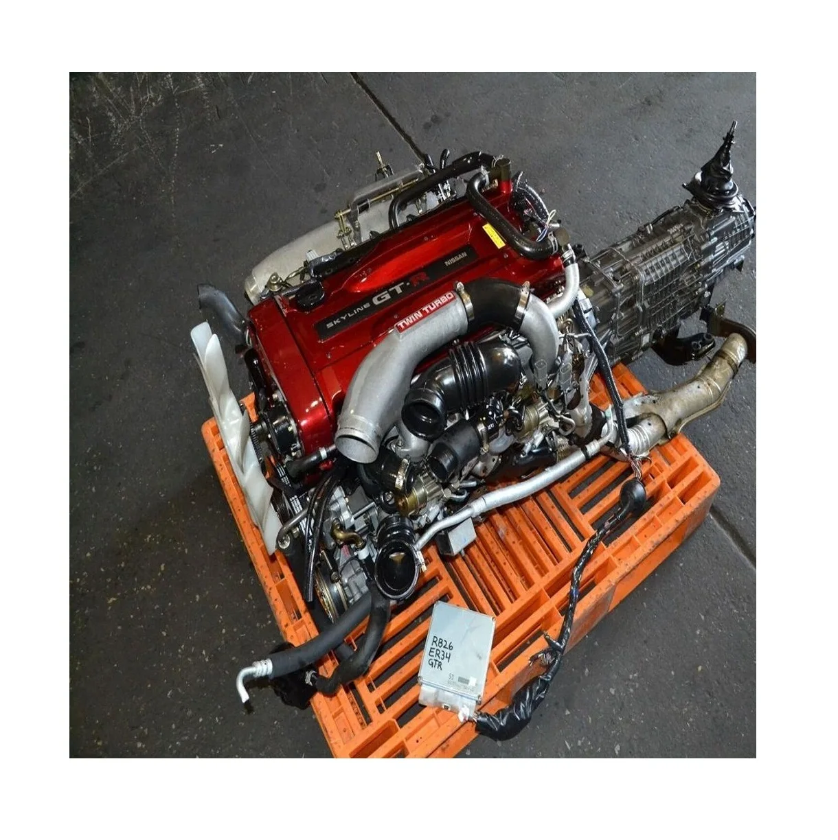 JDM NISSAN SKYLINE GTR RB26DETT TWIN TURBO ENGINE R34 BNR34 MOTOR RB26 для