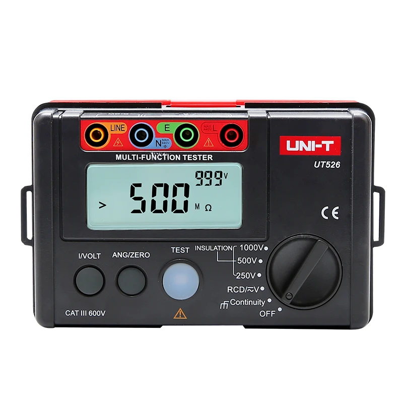 UNI-T UT526 Multifunction Electrical Meter multifunctional electrical installation tester Low battery indication