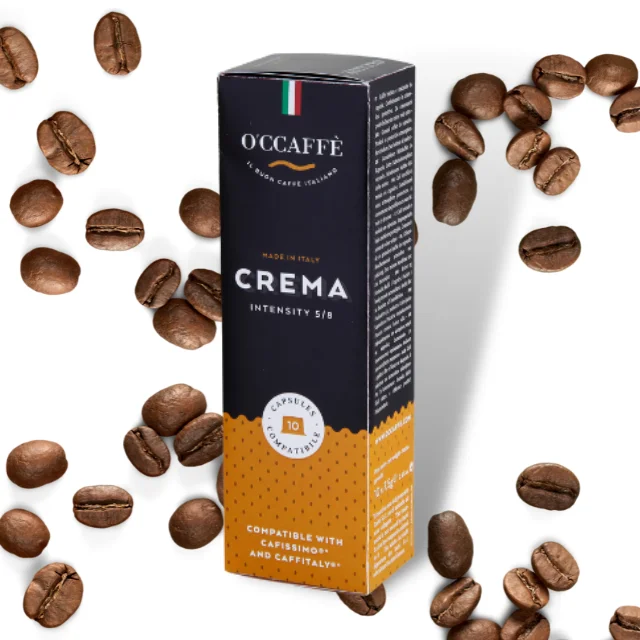 Espresso Coffee 10 Piecies Caffitaly Compatible Capsules