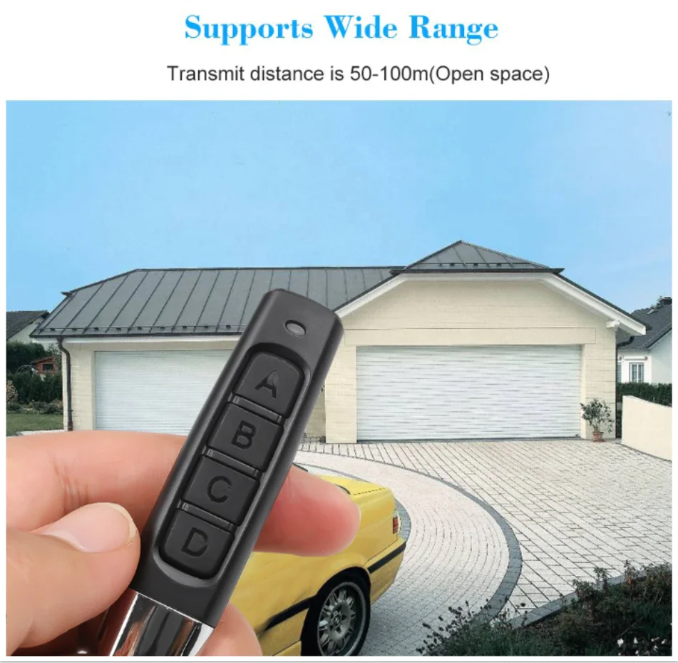 Copy Remote Control Clone Cloning Code 433MHZ RF Transmitter Remote Car Garage Gate Door Opener Duplicator