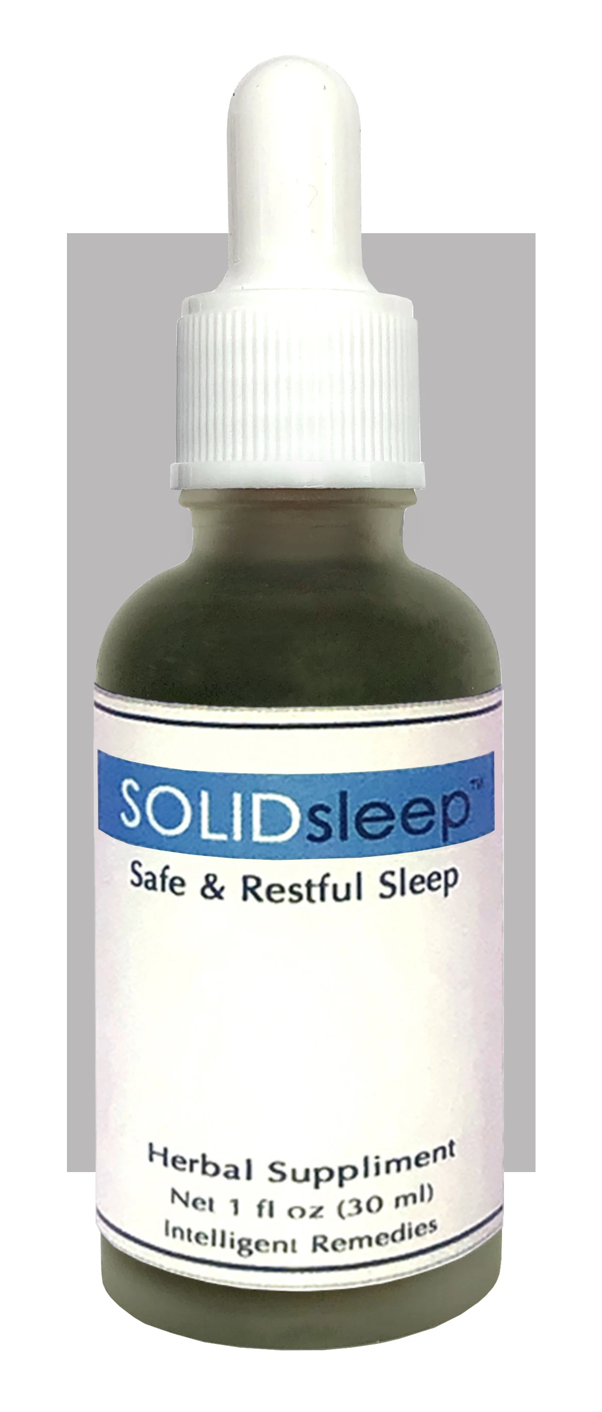Intelligent Remedies Solidsleep Safe and Restful Sleep Healthcare Supplement Sleep Drops Sleeping Helper