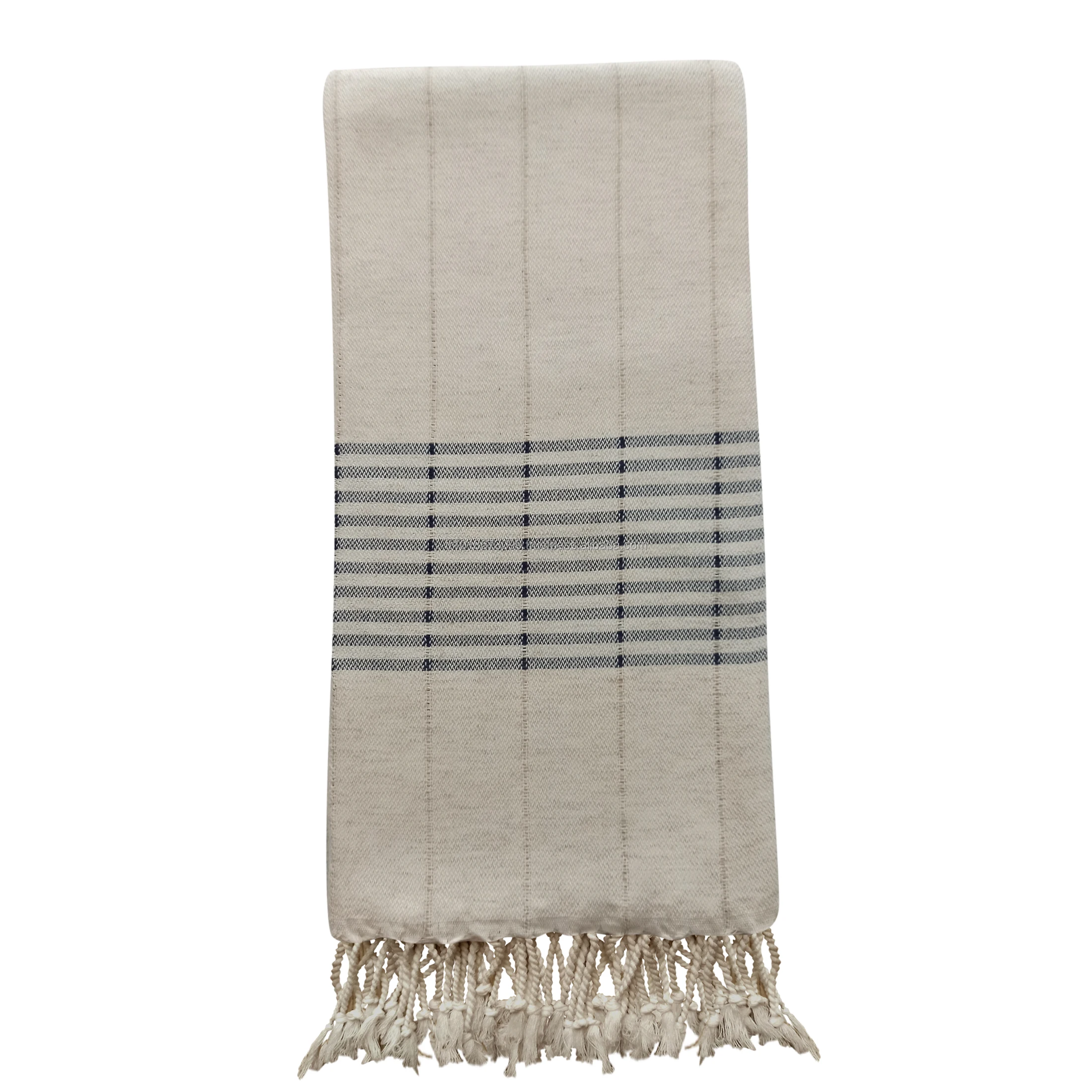 Набор льняных турецких полотенец и банный Халат