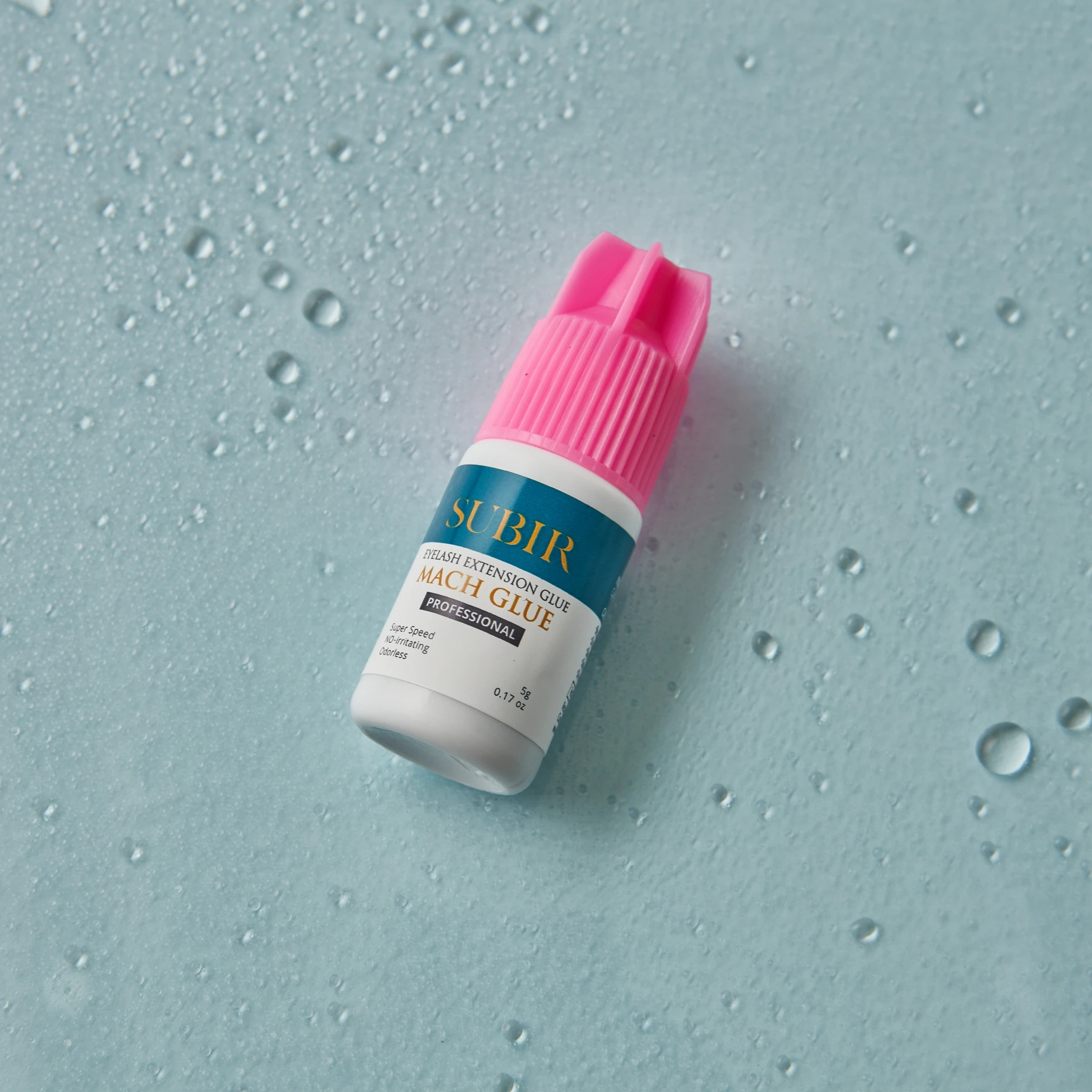 Korean Super Fast Dry Eyelash Extension Glue High Viscosity Latex Free 0.5-1 Second Speed 6+ Week Durability Water Proof 10ml