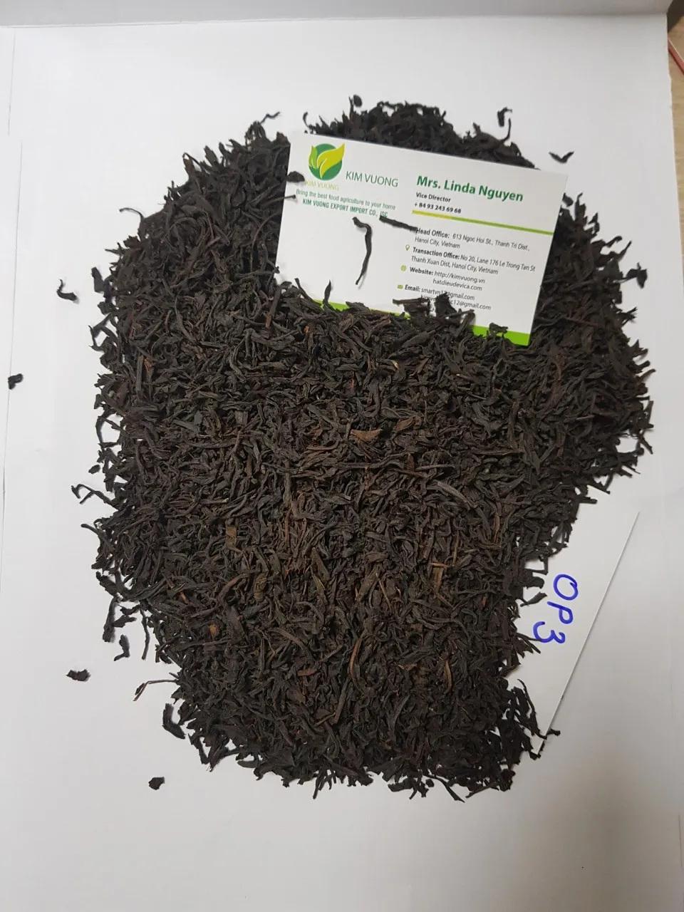 Black tea good quality and quantity from Vietnam for tea bag. CTC black tea